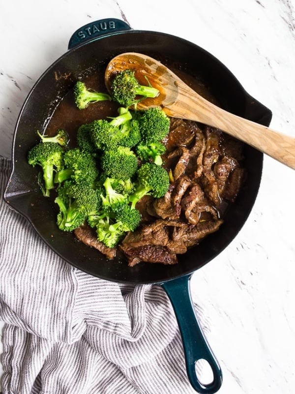 beef and broccoli stir fry