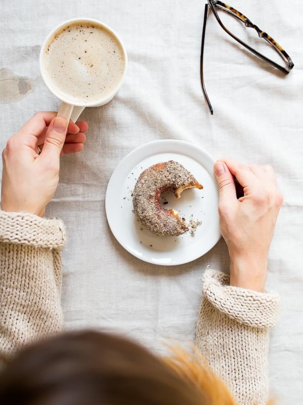 Easy Donut Recipe made with Canned Biscuits