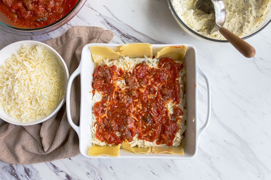 easy homemade lasagna
