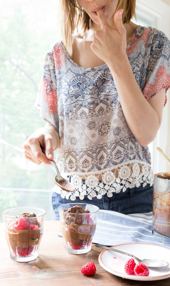 Chocolate Avocado Mousse