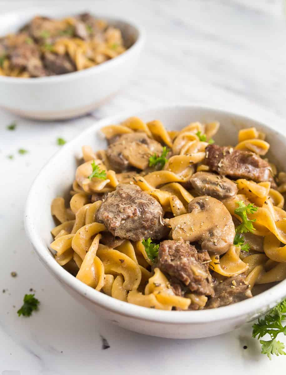 instant pot beef stroganoff recipe