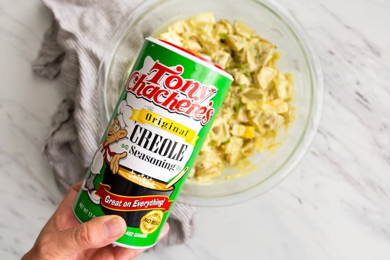 cajun spice potato salad
