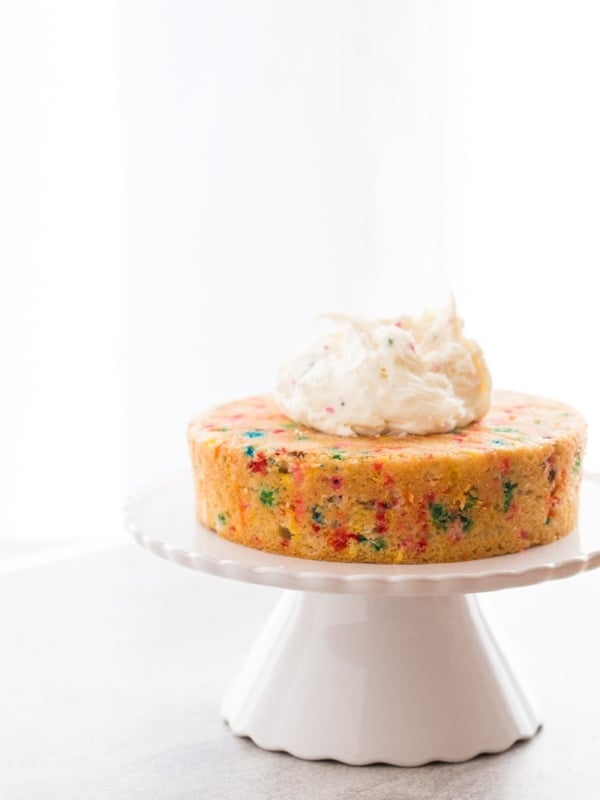 Homemade Funfetti Layer Cake recipe