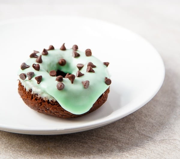 Mint Chip Donuts