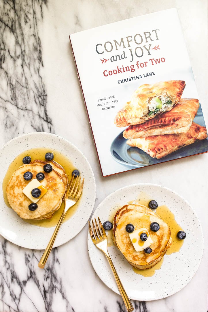 Pancakes for two, small batch of pancakes. Pancakes for two. A small batch of pancakes for one or two people. Perfect, buttermilk pancakes recipe that makes just 6 pancakes.