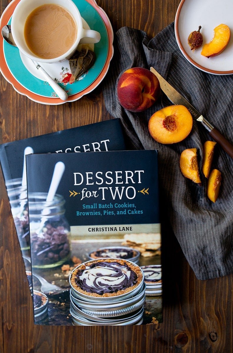 Peach Cobbler for Two recipe by Dessert for Two. Small batch peach cobbler dessert.