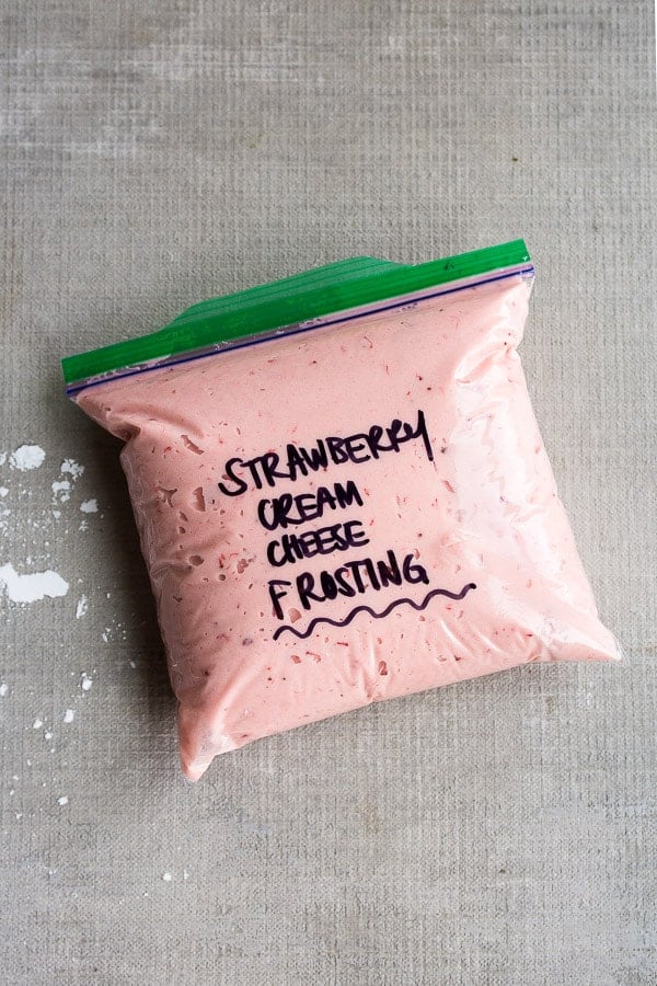 strawberry cream cheese frosting