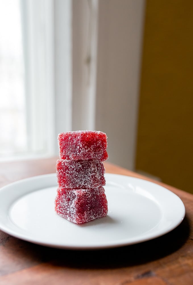 Strawberry Pate de Fruits recipe